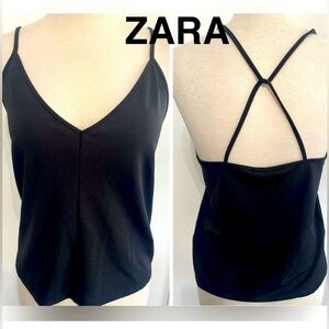 ZARA Black Women's Sleeveless Top -Size S- NEW